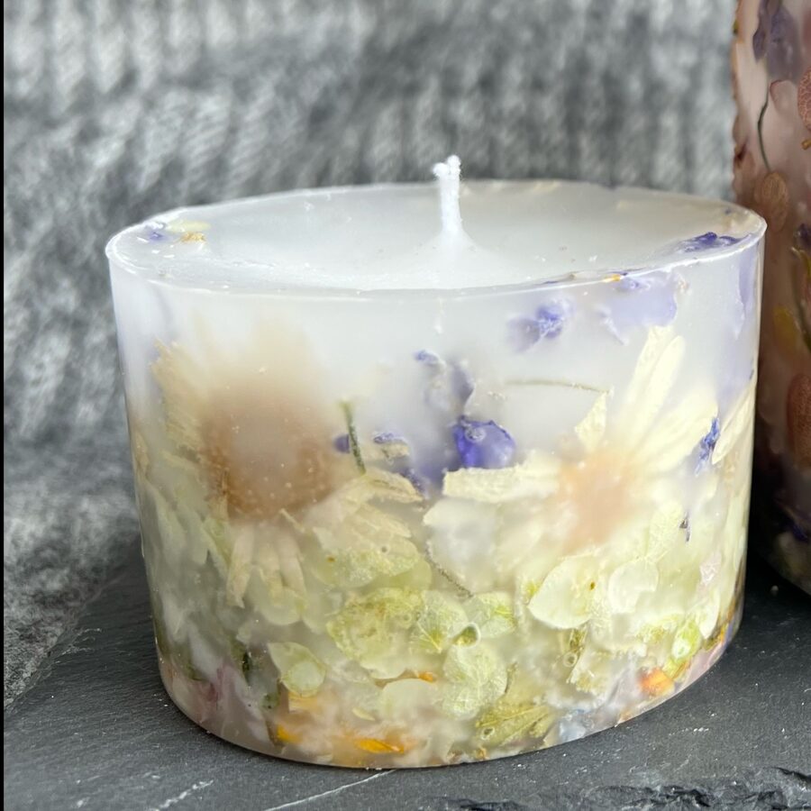 Flower candles